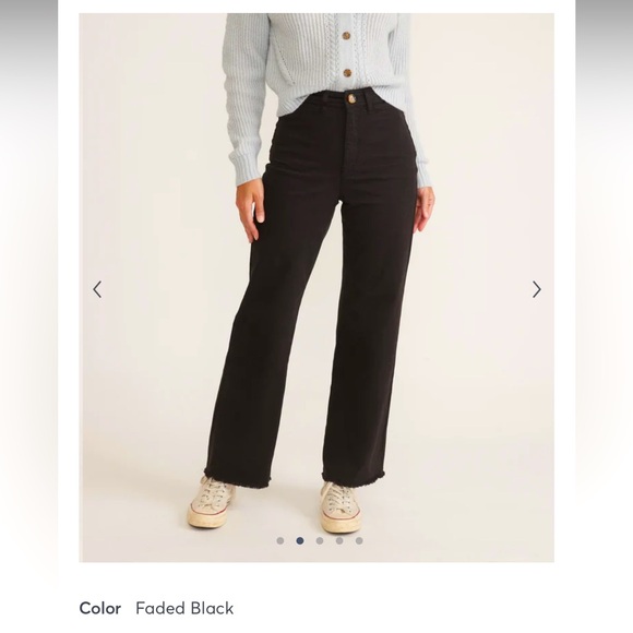 NWT Marine Layer Bridget Full Length Pant in Faded Black Size 14 - Picture 1 of 10